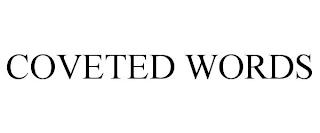 COVETED WORDS trademark