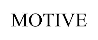 MOTIVE trademark