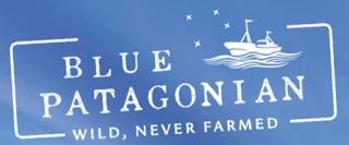 BLUE PATAGONIAN WILD, NEVER FARMED trademark