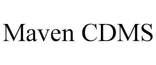 MAVEN CDMS trademark