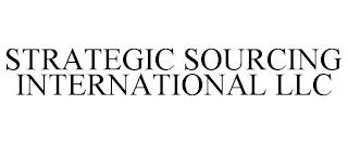 STRATEGIC SOURCING INTERNATIONAL LLC trademark