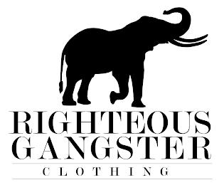 RIGHTEOUS GANGSTER CLOTHING trademark