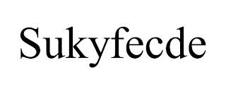 SUKYFECDE trademark