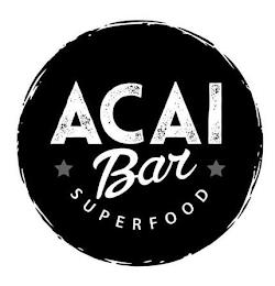 ACAI BAR SUPERFOOD trademark