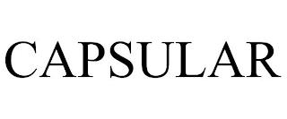 CAPSULAR trademark