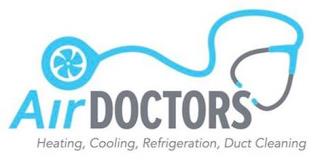 AIR DOCTORS HEATING, COOLING, REFRIGERATION, DUCT CLEANINGION, DUCT CLEANING trademark