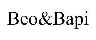 BEO&BAPI trademark