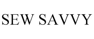 SEW SAVVY trademark