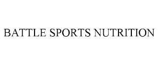 BATTLE SPORTS NUTRITION trademark