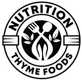 NUTRITION THYME FOODS trademark