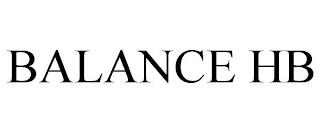 BALANCE HB trademark