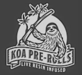 KOA PRE-ROLLS LIVE RESIN INFUSED trademark