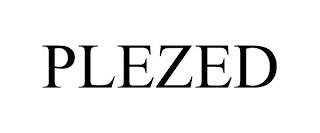 PLEZED trademark