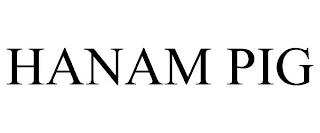 HANAM PIG trademark