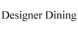 DESIGNER DINING trademark