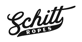 SCHITT ROPES trademark