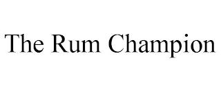 THE RUM CHAMPION trademark