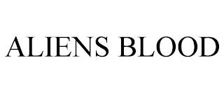 ALIENS BLOOD trademark