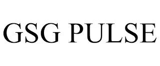 GSG PULSE trademark