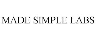 MADE SIMPLE LABS trademark