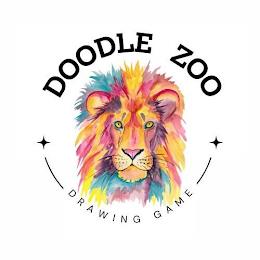 DOODLE ZOO  DRAWING GAME trademark