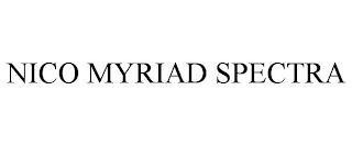 NICO MYRIAD SPECTRA trademark