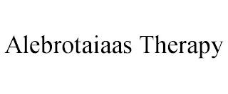 ALEBROTAIAAS THERAPY trademark