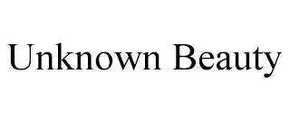 UNKNOWN BEAUTY trademark