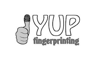 YUP FINGERPRINTING trademark