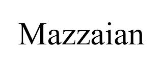 MAZZAIAN trademark