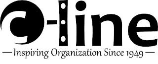 C-LINE INSPIRING ORGANIZATION SINCE 1949 trademark