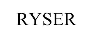 RYSER trademark