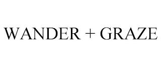 WANDER + GRAZE trademark