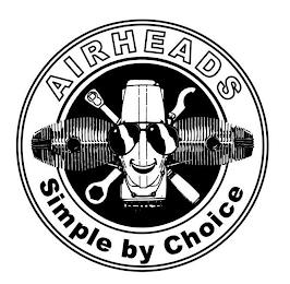 AIRHEADS SIMPLE BY CHOICE trademark