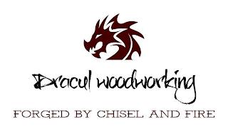 DRACUL WOODWORKING FORGED BY CHISEL AND FIRE trademark