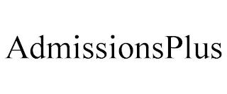 ADMISSIONSPLUS trademark