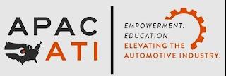 APAC ATI EMPOWERMENT. EDUCATION. ELEVATING THE AUTOMOTIVE INDUSTRY. trademark