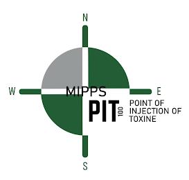 MIPPS PIT 100 POINT OF INJECTION OF TOXINE NSEW trademark