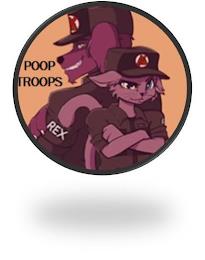 POOP TROOPS ROXI REX trademark