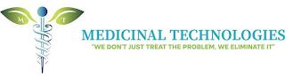 M T MEDICINAL TECHNOLOGIES "WE DON'T JUST TREAT THE PROBLEM, WE ELIMINATE IT" trademark