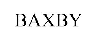 BAXBY trademark