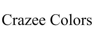 CRAZEE COLORS trademark