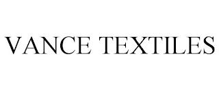 VANCE TEXTILES trademark