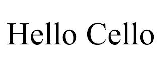 HELLO CELLO trademark