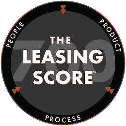 THE LEASING SCORE PEOPLE PRODUCT PROCESS 700 trademark