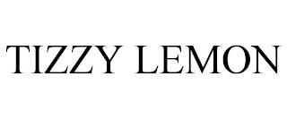 TIZZY LEMON trademark