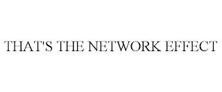 THAT'S THE NETWORK EFFECT trademark