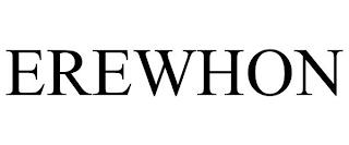 EREWHON trademark