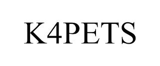 K4PETS trademark