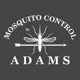 MOSQUITO CONTROL BY ADAMS trademark